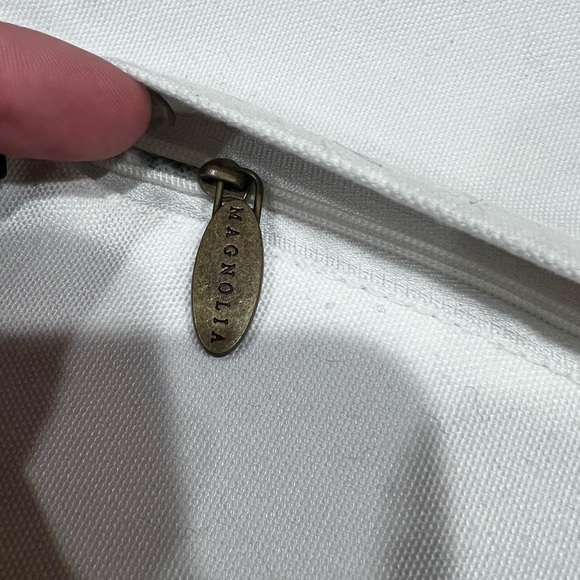 Magnolia Home By Joanna Gaines Square Throw Pillow Cover X 2 - Picture 3 of 8